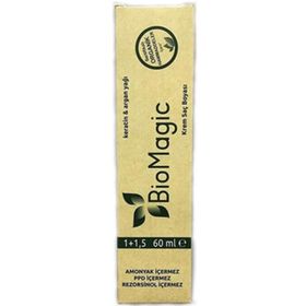 Biomagic Küllü Kahve 5.72 Organik Keratin ve Argan Yağlı 60 ml Saç Boyası + 90 ml Oksidan