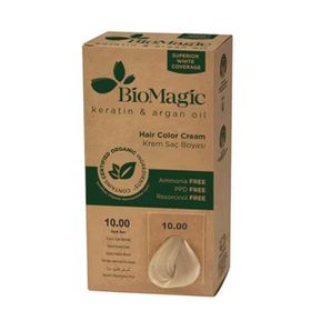 Biomagic No:10.00 Açık Sarı Oksidanlı 60 ml Organik Saç Boyası