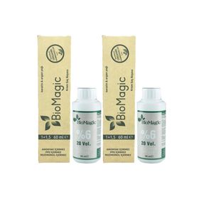 Biomagic Organik Amonyaksız 2x Saç Boyası Kahve-4.00+Oksidan