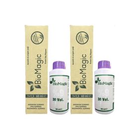 Biomagic Organik Amonyaksız Açık Kumral No- 8.00 2 Adet Saç Boyası+Oksidan