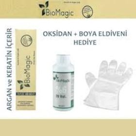 Biomagic Organik Doğal Amonyaksız Rezorsinol ve Ppd Bulunmaz 60 ml Nötr Saç Boyası