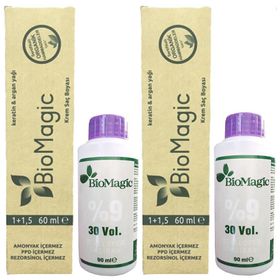 Biomagic Organik Doğal Amonyaksız Rezorsinol ve Ppd Bulunmaz Lila Saç Boyası