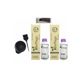 Biomagic Organik Keratin ve Argan Gri 60 ml Saç Boyası + Oksidan