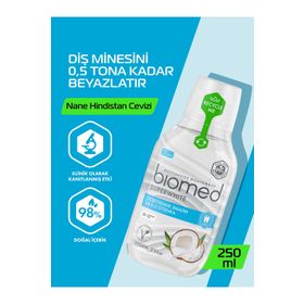 Biomed Superwhite 250 ml Ağız Çalkalama Suyu