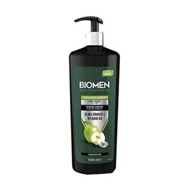 Biomen Professional Elma Sirkesi Vitamin B3 1000 ml Yağlanma Karşıtı Arındırıcı Şampuan