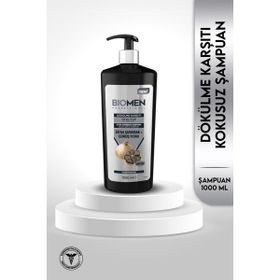 Biomen Professional Siyah Sarımsak & Gümüş İyonu 1000 ml Dökülme Karşıtı Şampuan
