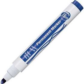 Bion Permanent 9175 Yuvarlak Uç Mavi Marker Kalem