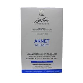 BioNike Aknet Active Peel 3 Asit İçeren Eskfoliye Edici Mendil