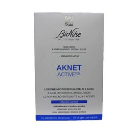 BioNike Aknet Active Peel 3 Asit İçeren Eskfoliye Edici Mendil