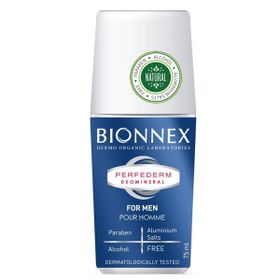 Bionnex Perfederm Deomineral 75 ml Roll On Erkek Deodorant