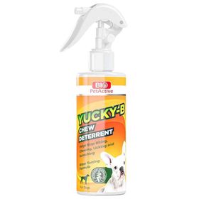 Biopet Active 250 ml Yucky-B Chew Deterrent Köpek Uzaklaştırıcı ve Çiğneme Önleyici Sprey