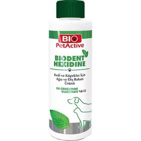 Biopet Active Biodent Hexidine 250 ml Ağız ve Diş Bakım Solüsyonu
