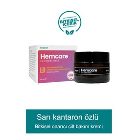 Bioprof Hemcare Bitkisel Onarıcı Sarı Kantaron Özlü 50 ml Cilt Bakım Kremi
