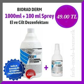 Biorad Derm 1000 ml El Dezenfektanı