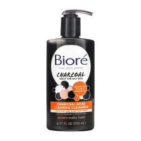 Biore Charcoal 200 ml Akne Karşıtı Yağsız Yüz Temizleme Jeli