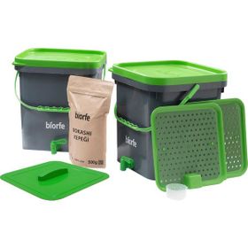 Biorfe Bokashi 18SGB 18 lt Kepekli Kompost Seti