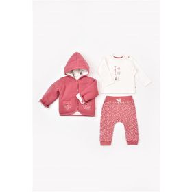 Biorganic Rose 73292 Kız Bebek 3'lü Takım