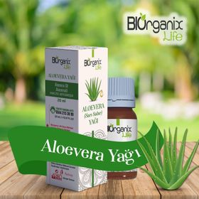 Biorganix Life 20 ml Aloe Vera Sarı Sabır Yağı