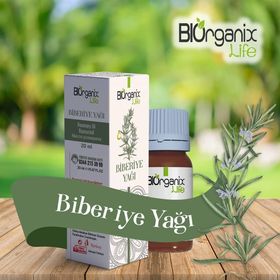 Biorganix Life 20 mL Organik Biberiye Yağı