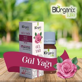 Biorganix Life 20 ML Organik Gül Yağı