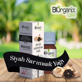 Biorganix Life 20 ml Siyah Sarımsak Yağı