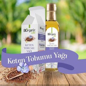Biorganix Life 250 mL Keten Tohumu Yağı