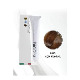Biorin Permanent Hair Color Cream 100 ml No:8.00 Yoğun Açık Kumral Saç Boyası