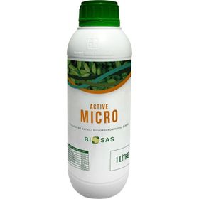 Biosas Active Micro 1 lt İz Element Katkılı Sıvı Organik Gübre