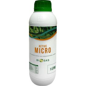 Biosas Active Micro 1 lt İz Element Katkılı Sıvı Organik Gübre