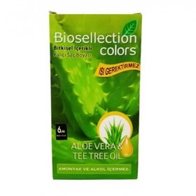 Biosellection Colors Bitkisel İçerikli Kalıcı 6.46 Bakır Kızıl Saç Boyası