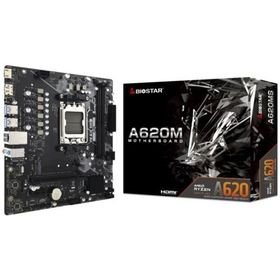 Biostar A620MS AMD AM5 DDR5 5600MHz HDMI DP M2 MAtx USB 3.2 Anakart