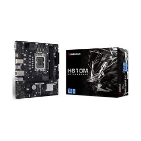 Biostar H610MHP 64 GB 2.0 DDR4 3200 1700P 1xM.2 2xDIMM Max HDMI VGA 4K 2K 4xUSB 2.0 2xUSB 3.2 mATX Anakart