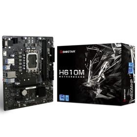 Biostar H610MHP 64 GB 2.0 DDR4 3200 1700P 1xM.2 2xDIMM Max HDMI VGA 4K 2K 4xUSB 2.0 2xUSB 3.2 mATX Anakart