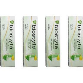 Biostyle Bitki Özlü Argan ve Keratin 008 Mavi Oksidansız 4x60 ml Saç Boyası