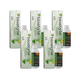 Biostyle Bitki Özlü Argan ve Keratin 10.1 Küllü Açık Sarı 5x60 ml Saç Boyası+5 Adet Oksidan