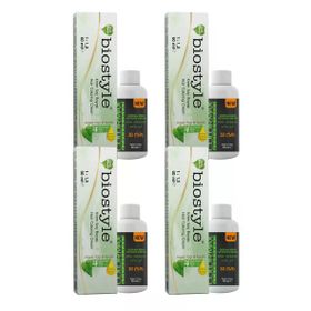 Biostyle Bitki Özlü Argan ve Keratin 4.0 Kahve 4x60 ml Saç Boyası+4x90 ml Oksidan