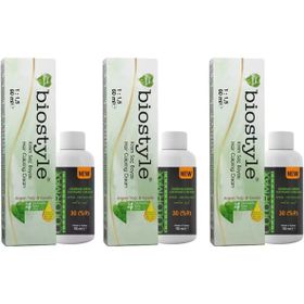 Biostyle Bitki Özlü Argan ve Keratin 66.46 Vişne Kızılı 3x60 ml Saç Boyası+3x90 ml Oksidan