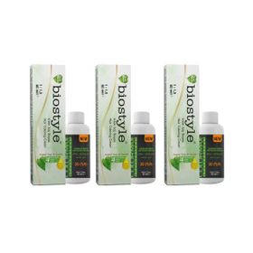 Biostyle Bitki Özlü Argan ve Keratin 8.43 Sultan Bakırı 3x60 ml Saç Boyası+3x90 ml Oksidan