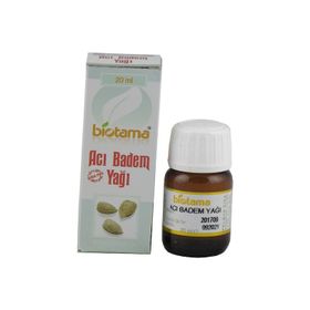 Biotama 20 ml Acı Badem Yağı