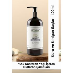 Biotaron %40 Kantaron Yağı İçeren 400 ml Şampuan