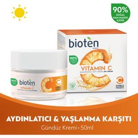 Bioten 50 ml Vitamin C Aydınlatıcı ve Yaşlanma Karşıtı Gündüz Kremi