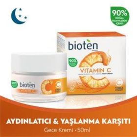 Bioten 50 ml Vitamin C Aydınlatıcı ve Yaşlanma Karşıtı Gündüz Kremi