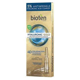 Bioten Hyaluronic Gold Yaşlanma Karşıtı Yeniden Dolgunlaştırıcı Ampuller 7 x 1.3 ml