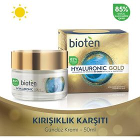 Bioten SPF10 50 ml Hyaluronic Gold Kırışıklık Karşıtı Gündüz Kremi