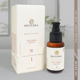 Bioterra 50 ml Anti Aging Organik Yaşlanma Karşıtı Krem