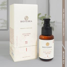 Bioterra 50 ml Anti Aging Organik Yaşlanma Karşıtı Krem