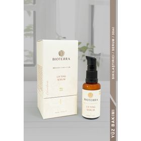 Bioterra Lifting 30 ml Organik Sıkılaştırıcı Yüz Serumu