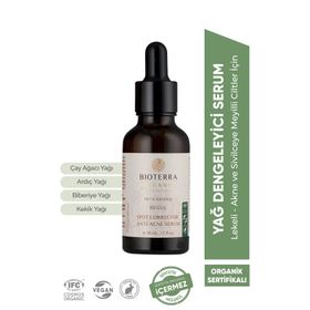Bioterra Organik Sertifikalı Regul 30 ml Leke Giderici Akne Karşıtı Serum