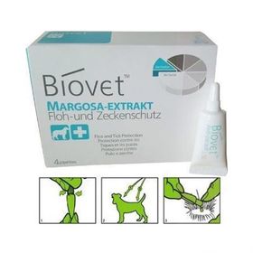 Biovet 4'lü Bitkisel Orta Irk Köpek Pire Kene Damlası