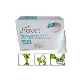 Biovet Bitkisel Büyük Boy 4 Adet Köpek Pire Kene Damlası